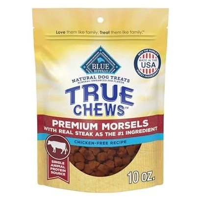 Sustainable True Chews Premium Morsels Dog Treats Made in The USA with Natural In Elegant