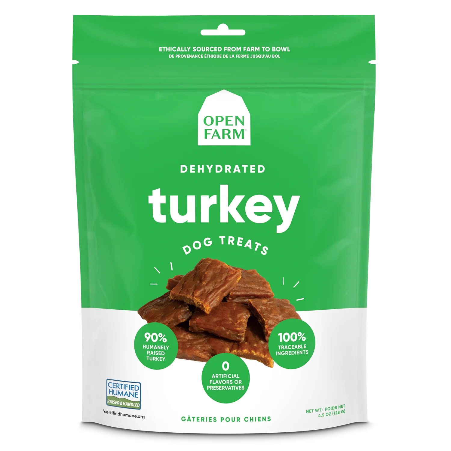 Exceptional Open Farm Dehydrated Turkey Treats Open Farm Dehydrated Turkey Treats Authentic
