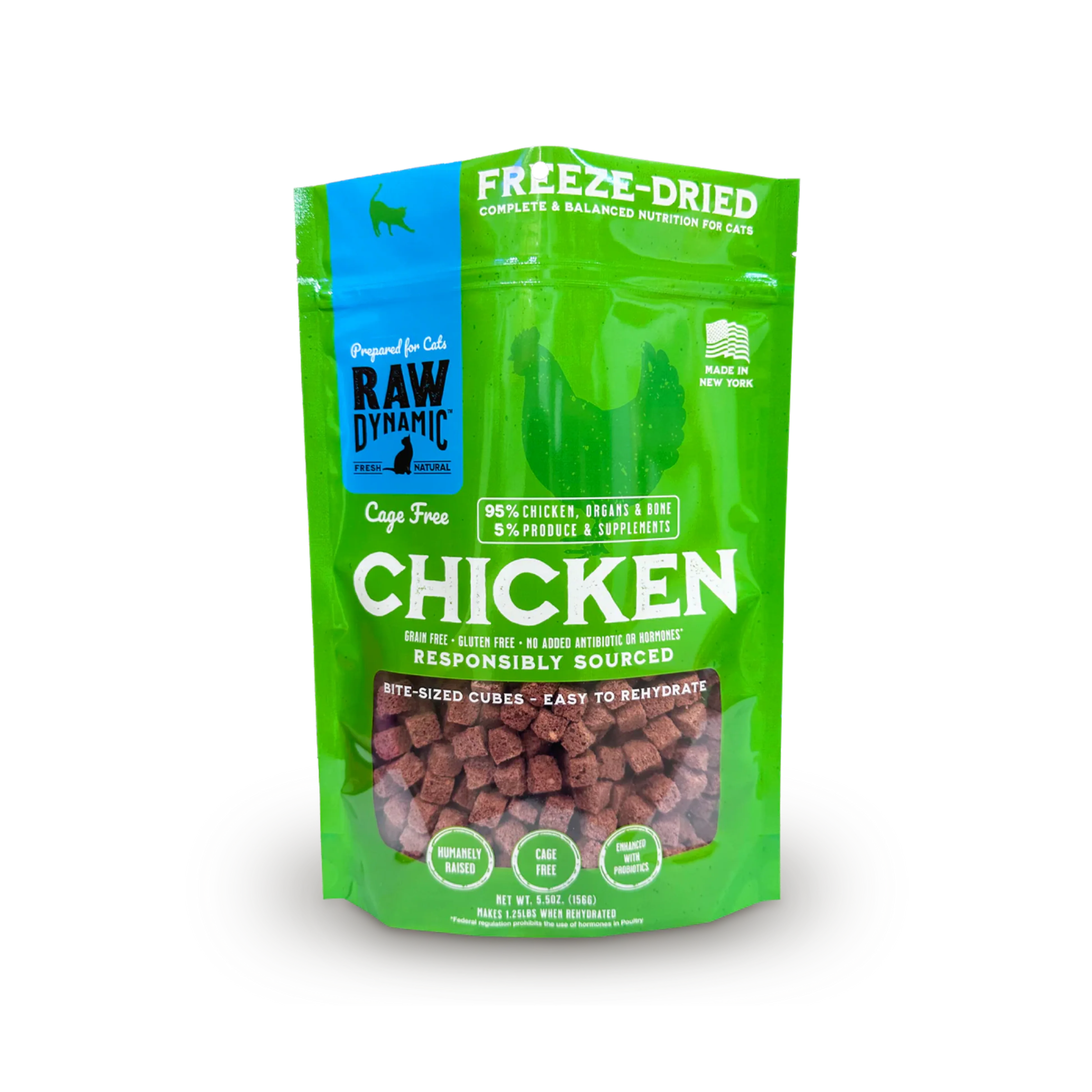 Eco-Friendly Raw Dynamic ze-Dried Raw Food For Cats Sophisticated