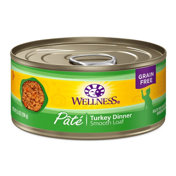 Sophisticated Wellness Complete Health Pate Turkey Dinner Recipe Wet Cat Food Wellness Complete Health Pate Turkey Dinner Recipe Wet Cat Food Solid