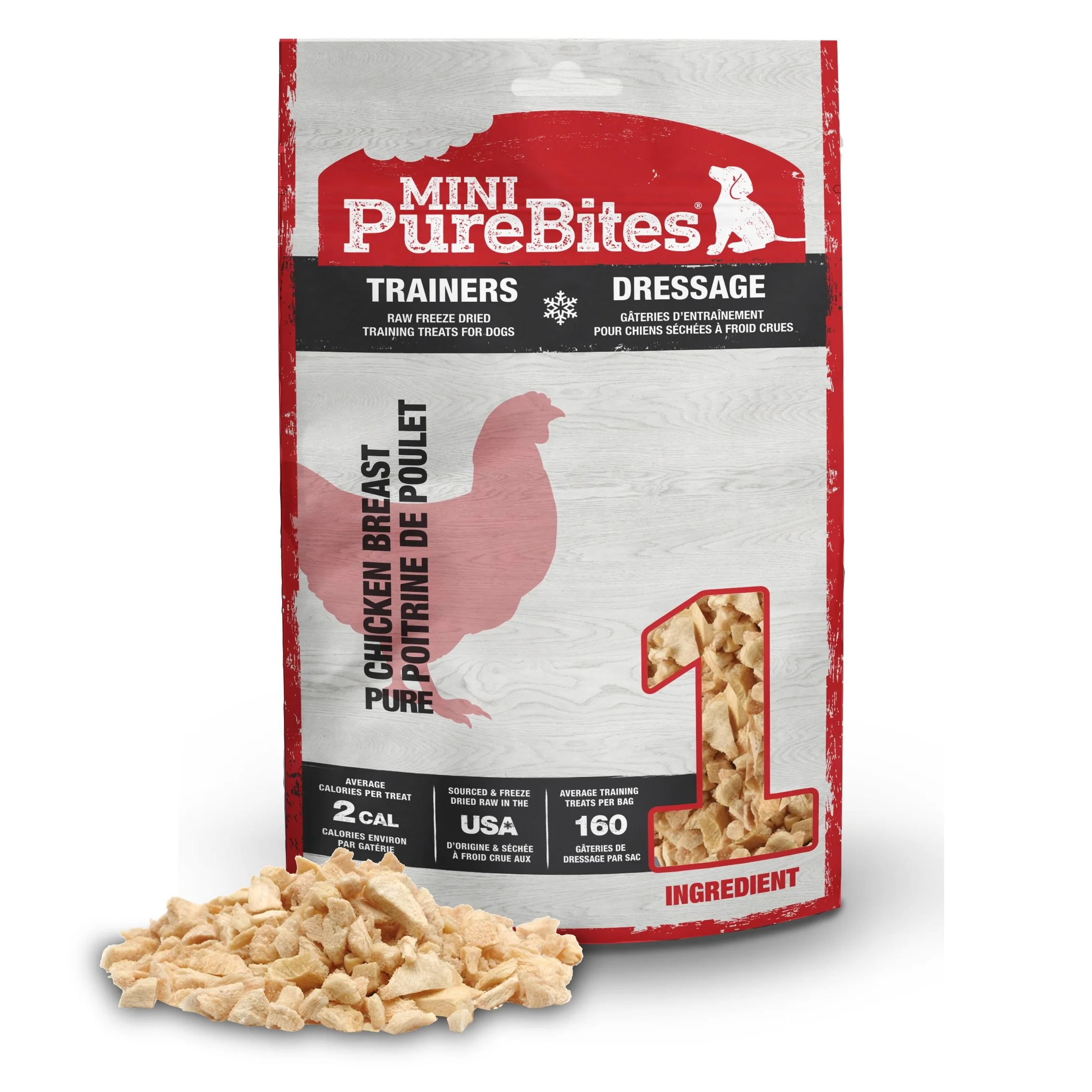 Fine Mini-PureBites Raw ze Dried Trainers Treats - Chicken Mini-PureBites Raw ze Dried Trainers Treats - Chicken Premium