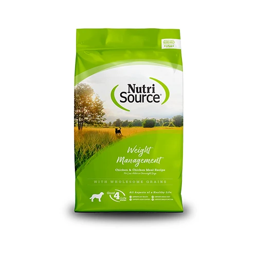 Original Design NutriSource Weight Management Chicken Rice Dog Food NutriSource Weight Management Chicken Rice Dog Food Prestigious