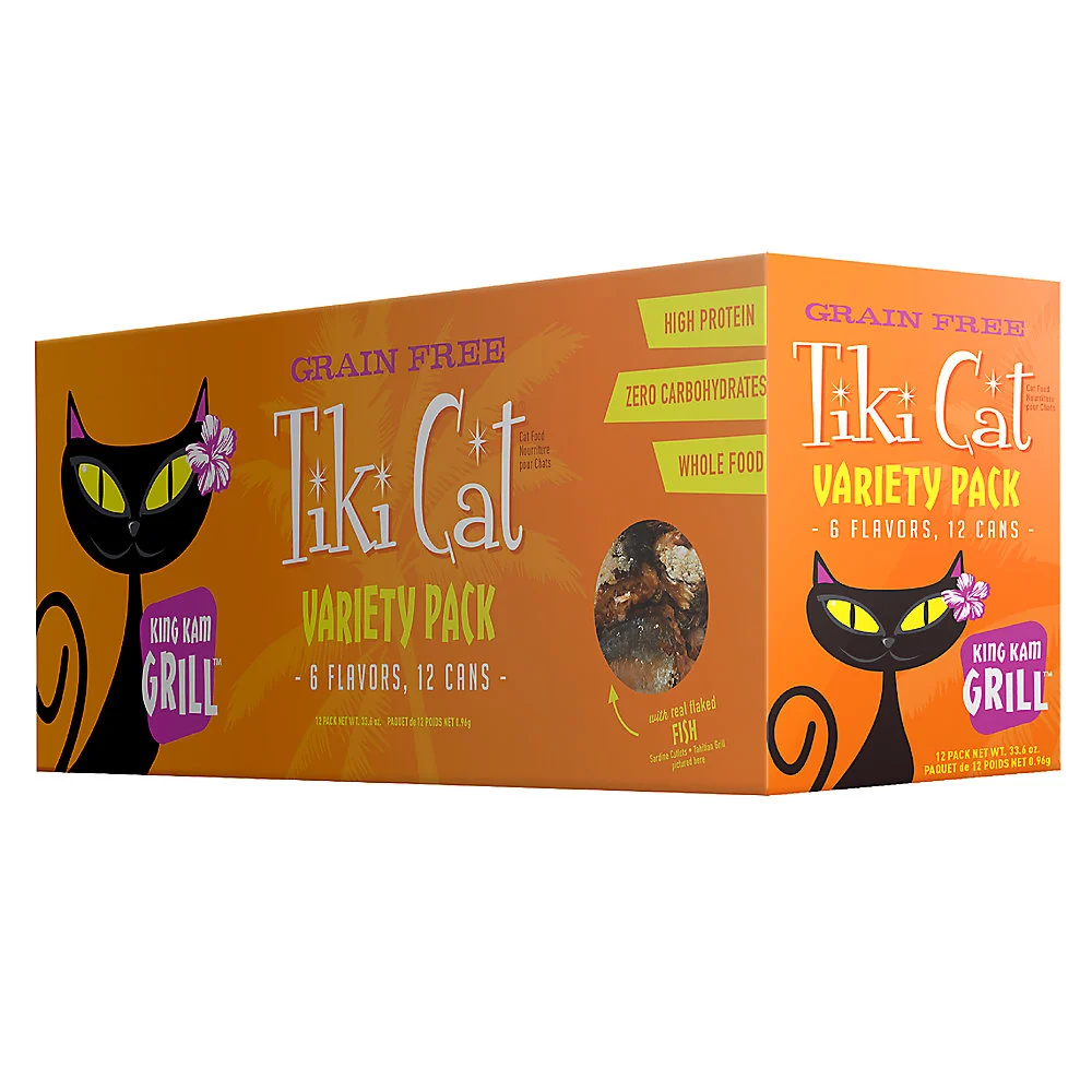 Smart Tiki Cat Grill Variety Pack 12 Cans Tiki Cat Grill Variety Pack 12 Cans Secure