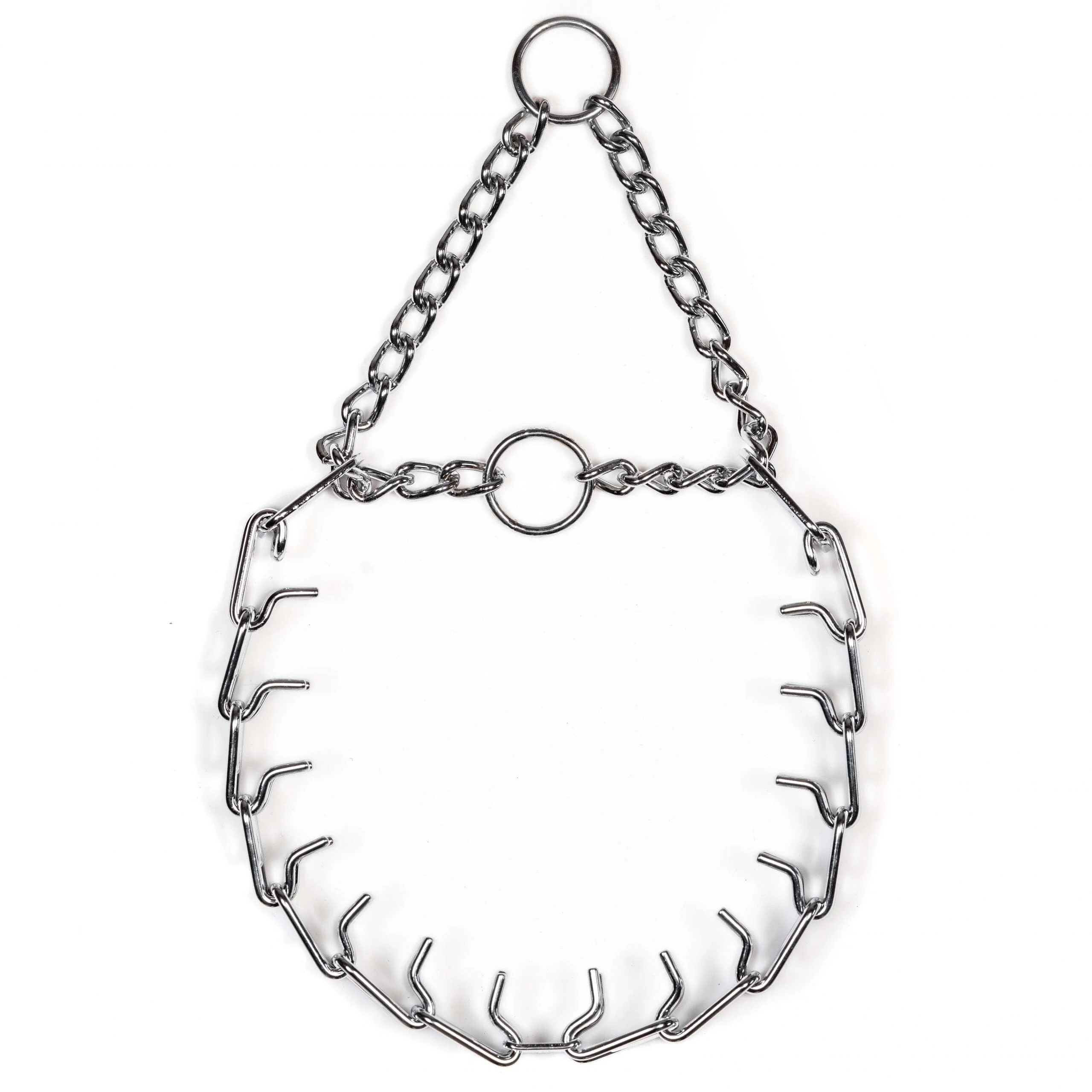Exclusive Herm Sprenger - ULTRA-PLUS Training Collar with Center-Plate and Assembly Chain - Short Version – Chrome Luxury