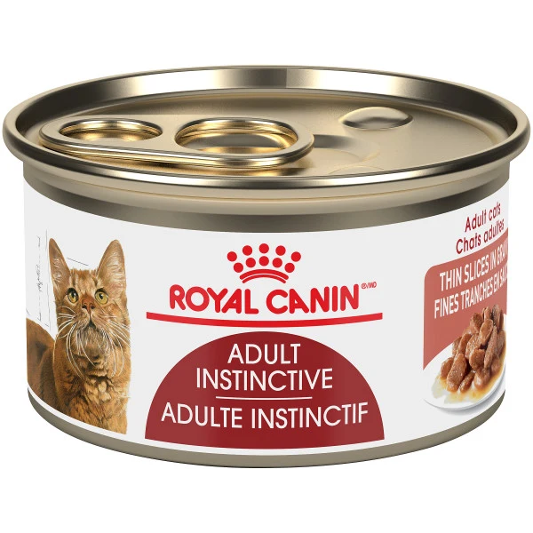 Recyclable Royal Canin Feline Health Nutrition Adult Instinctive Thin Slices in Gravy Wet Cat Food Royal Canin Feline Health Nutrition Adult Instinctive Thin Slices in Gravy Wet Cat Food Excellent