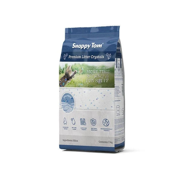 User-Friendly Snappy Tom Crystal Cat Litter - Unscented Snappy Tom Crystal Cat Litter - Unscented High-Grade