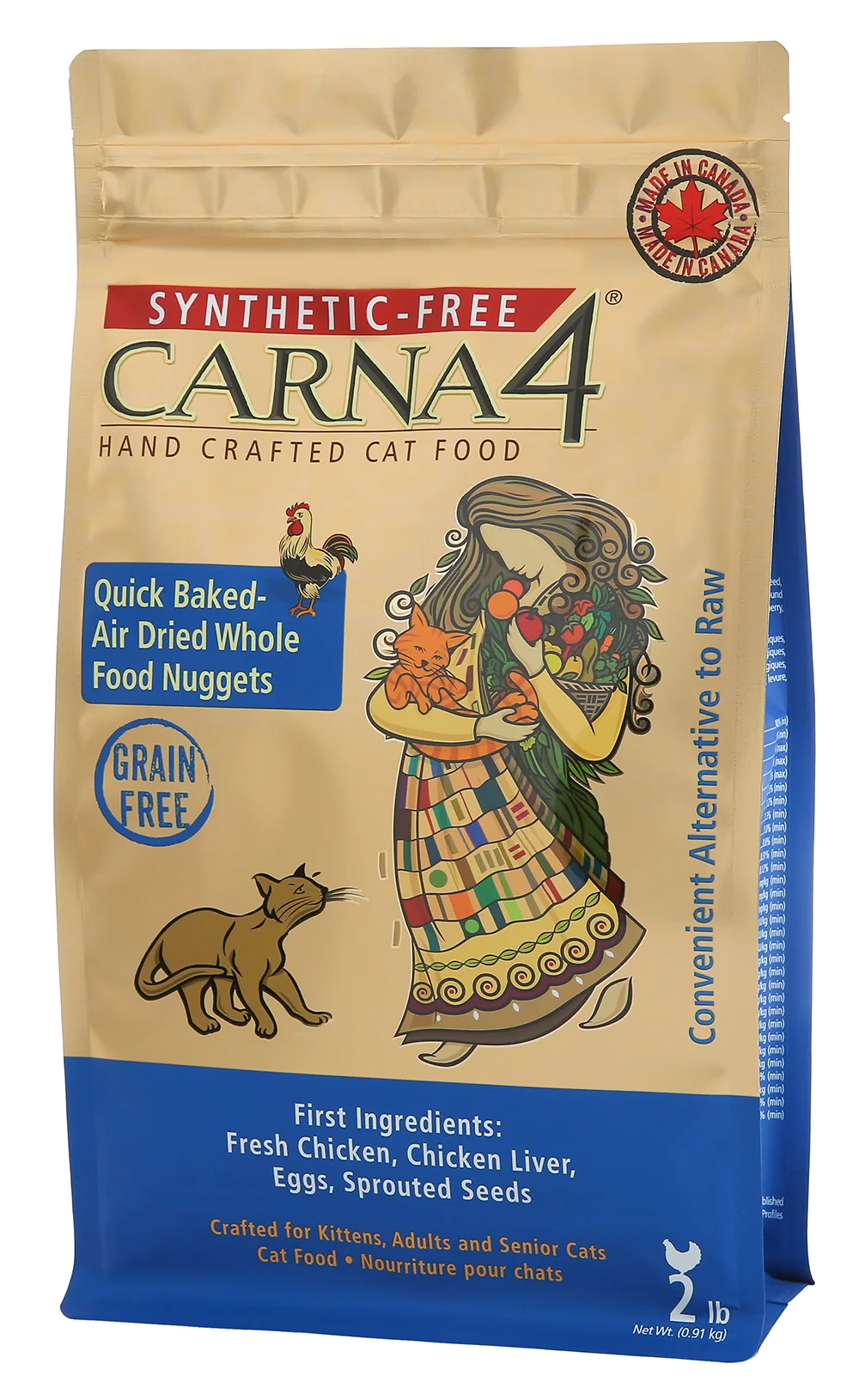 Soft Carna4 Grain- Chicken Cat Food Carna4 Grain- Chicken Cat Food Versatile