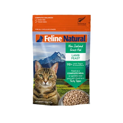 Traditional Feline Natural Lamb Feast ze-Dried Cat Food Feline Natural Lamb Feast ze-Dried Cat Food Original Design