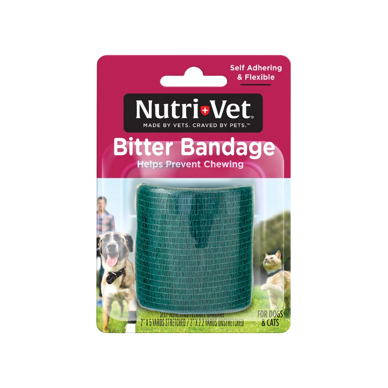 Efficient Nutri-Vet Flexible Bitter Dog Cat Bandage Nutri-Vet Flexible Bitter Dog Cat Bandage Official