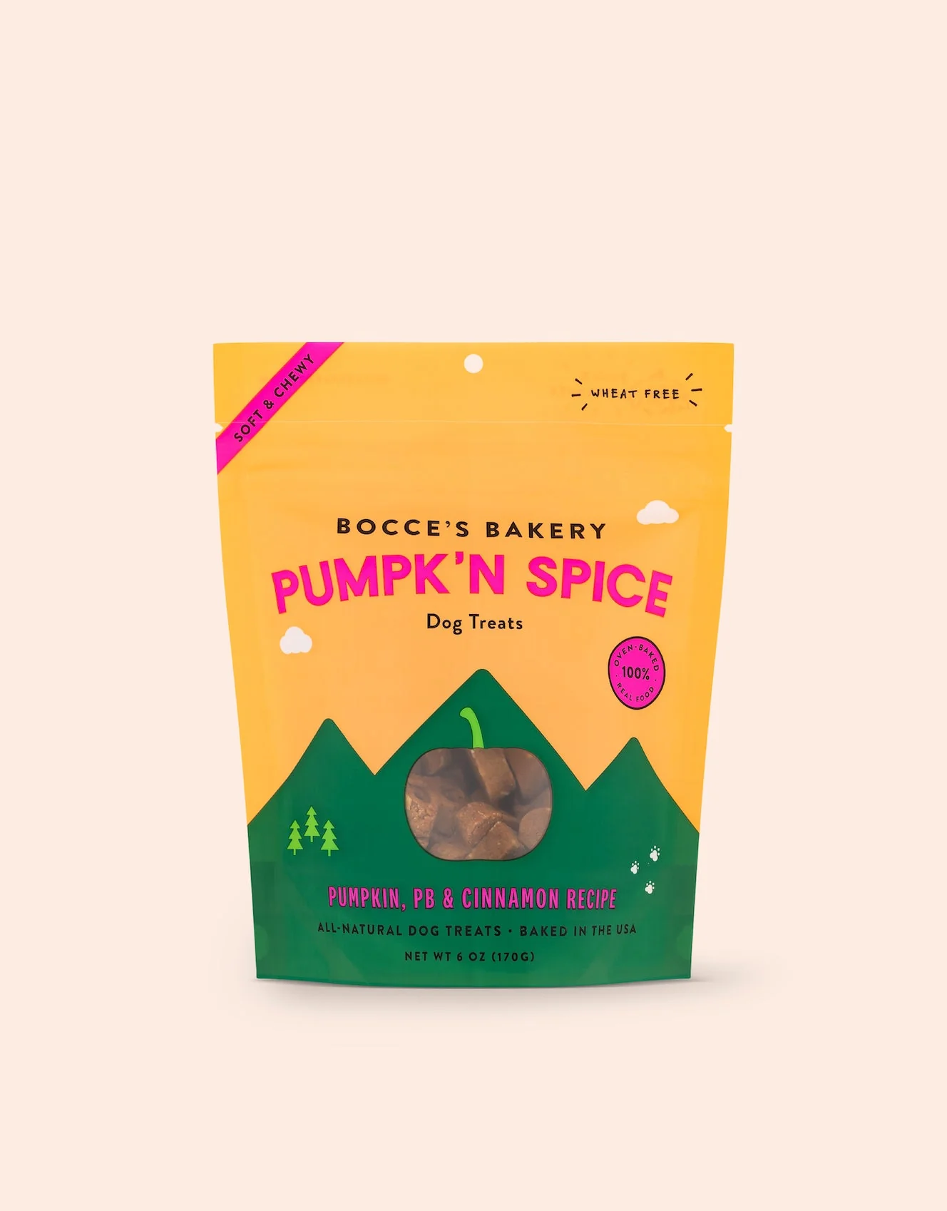 Classic Bocce's Bakery - Pumpk'n Spice Soft Chewy Dog Treats Bocce's Bakery - Pumpk'n Spice Soft Chewy Dog Treats Fine