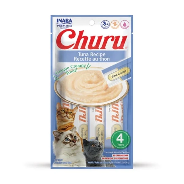 Eco-Friendly Inaba Churu Purees Tuna Recipe Lickable Cat Treats 2-oz pouch 4 count Inaba Churu Purees Tuna Recipe Lickable Cat Treats 2-oz pouch 4 count Effective