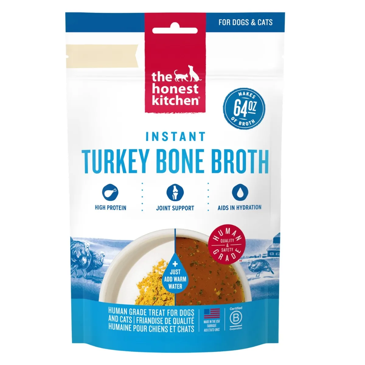 Exceptional The Honest Kitchen Turkey Bone Broth With Turmeric The Honest Kitchen Turkey Bone Broth With Turmeric Effective