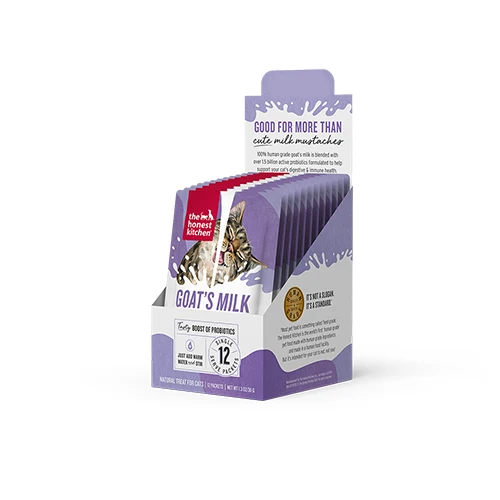 Exceptional The Honest Kitchen Daily Boosters Instant Goat's Milk with Probiotics for Cats Packs The Honest Kitchen Daily Boosters Instant Goat's Milk with Probiotics for Cats Packs Minimalist