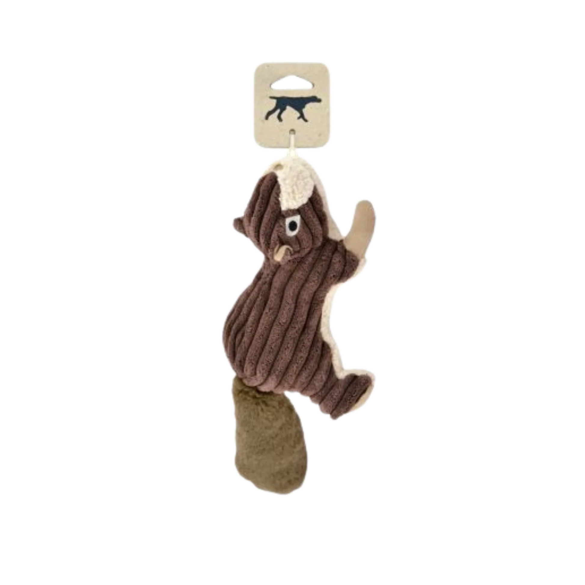 Verified Tall Tails Squirrel with Squeaker Dog Toy Durable