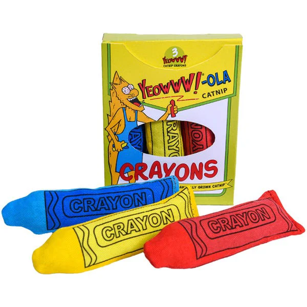 Trendy Yeowww Crayon Catnip Cat Toy Yeowww Crayon Catnip Cat Toy Crafted
