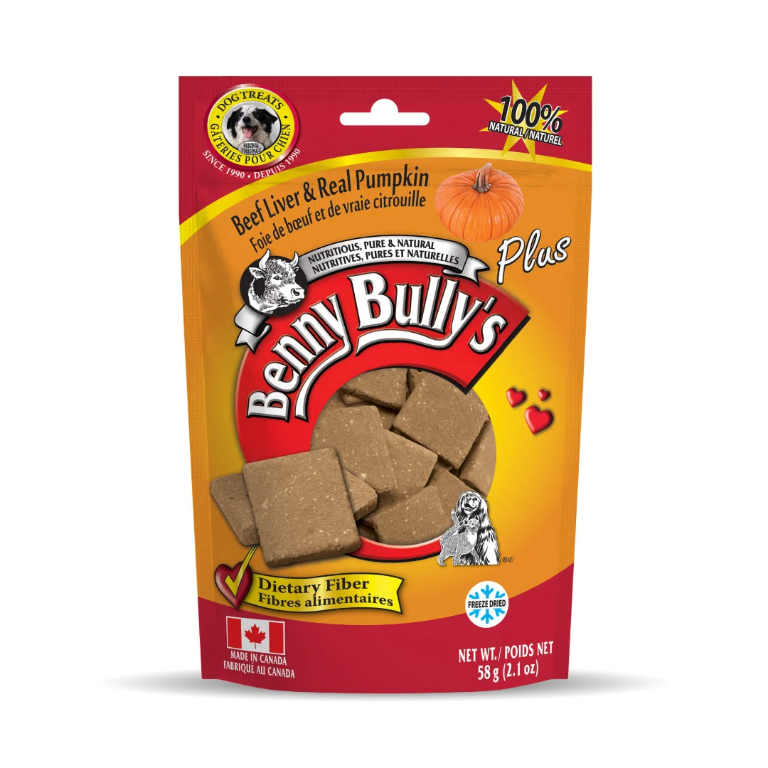Genuine Benny Bullys Beef Liver Plus Pumpkin Dog Treats Benny Bullys Beef Liver Plus Pumpkin Dog Treats Prestigious