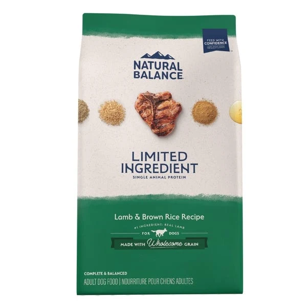 Premium Material Natural Balance Limited Ingredient Lamb Brown Rice Dog Food Natural Balance Limited Ingredient Lamb Brown Rice Dog Food Eco-Friendly
