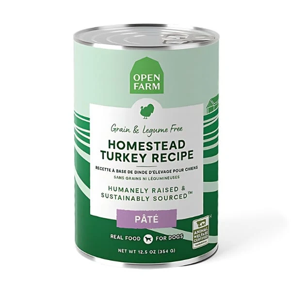 Specialty Open Farm Homestead Turkey Pate Wet Dog Food Open Farm Homestead Turkey Pate Wet Dog Food Superior