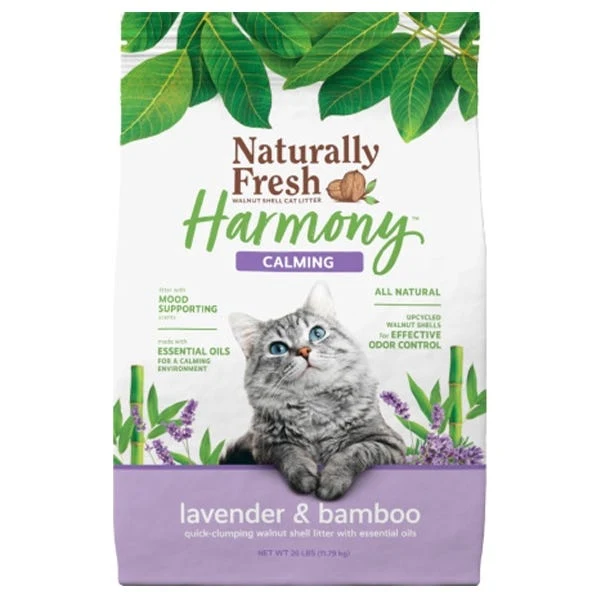 Elegant Naturally Fresh Harmony Calming Lavender Bamboo Cat Litter Naturally Fresh Harmony Calming Lavender Bamboo Cat Litter Crafted