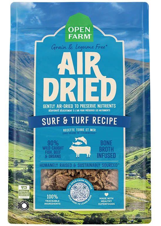 Specialty Open Farm Air Dried Surf Turf Recipe Adult Dog Food Open Farm Air Dried Surf Turf Recipe Adult Dog Food Exclusive