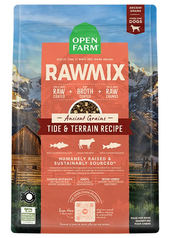 Effective Open Farm Rawmix Tide Terrain Recipe With Ancient Grains Dry Dog Food Open Farm Rawmix Tide Terrain Recipe With Ancient Grains Dry Dog Food Fashionable