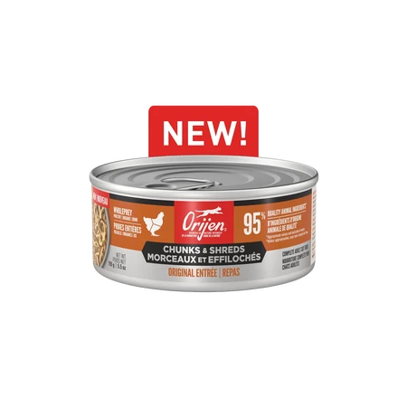 Secure Orijen Entree Chunks Shreds Adult Wet Cat Food Orijen Entree Chunks Shreds Adult Wet Cat Food Selected