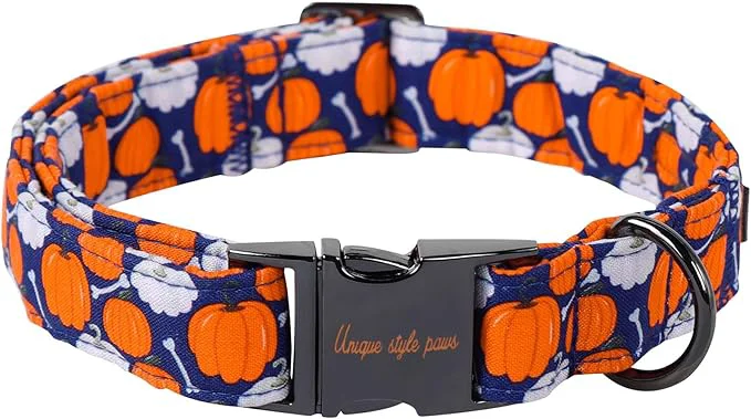 User-Friendly Unique style paws Dog Collar Metal Buckle Collar Environmentally Friendly