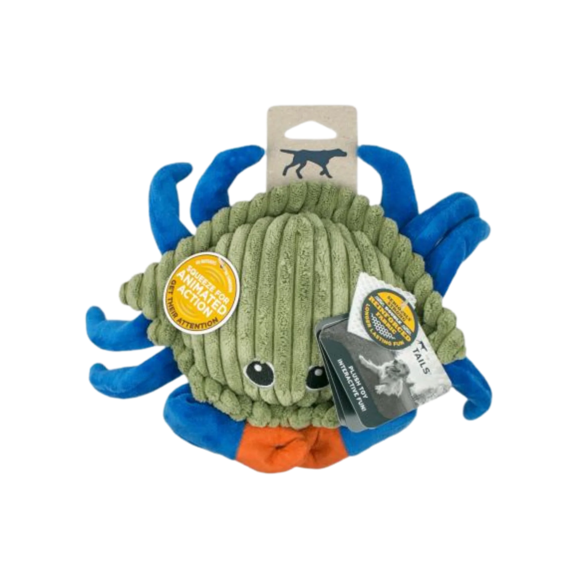 World-Class Tall Tails Animated Crab Toy Original