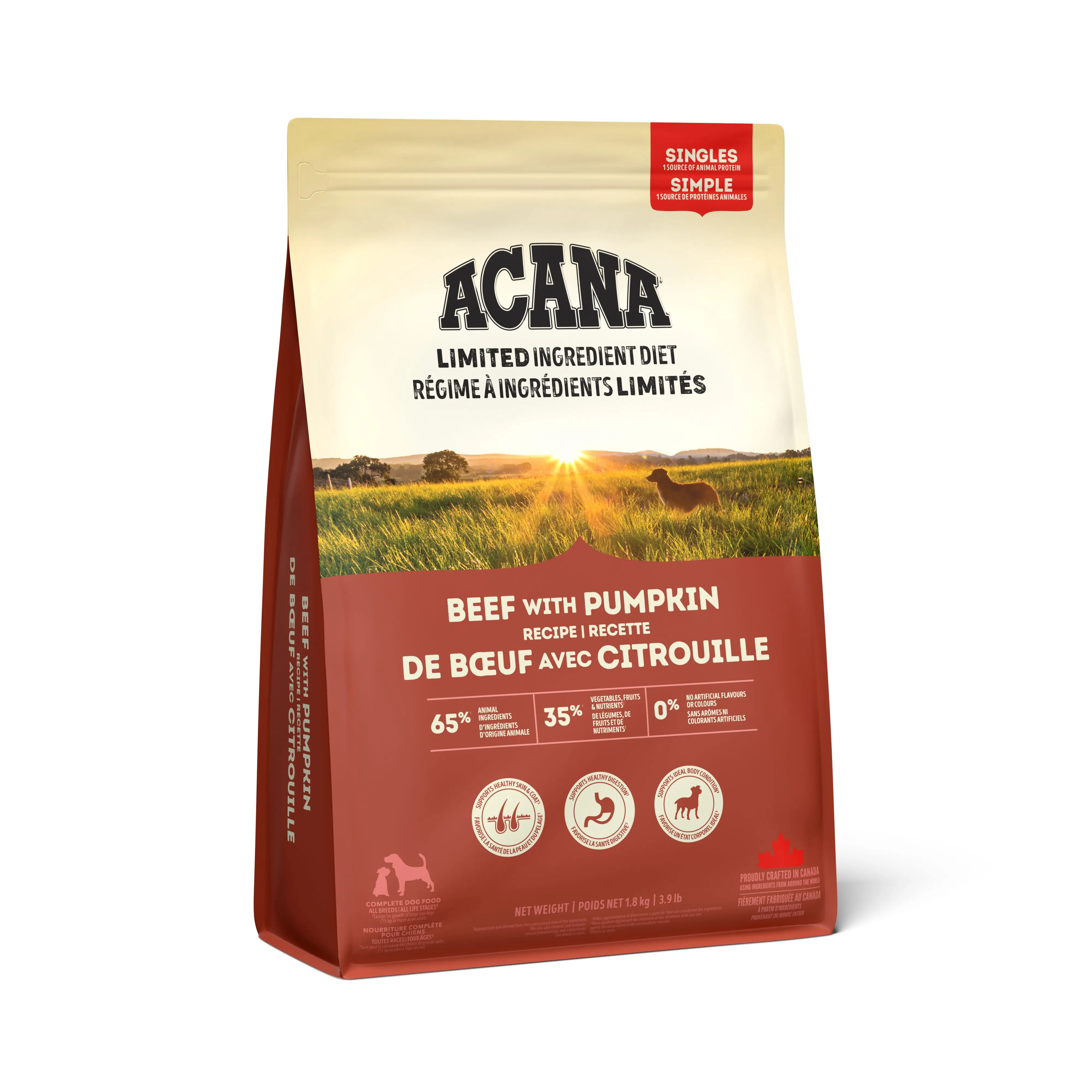 Reusable Acana Singles Beef with Pumpkin Dog Food Acana Singles Beef with Pumpkin Dog Food Practical