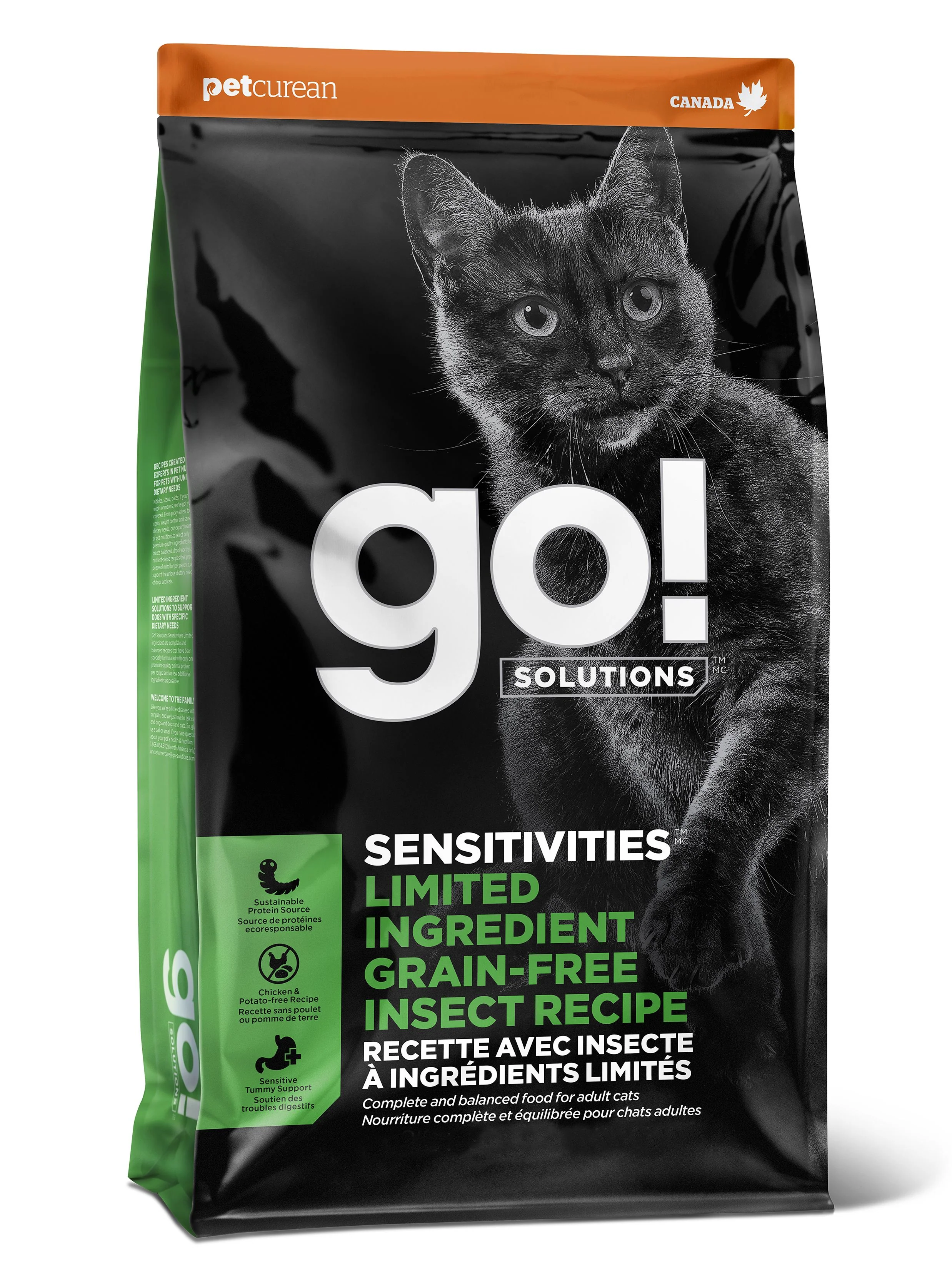 Secure Go Sensitivities - Grain Insect Cat Food Go Sensitivities - Grain Insect Cat Food Fast