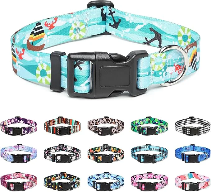 Versatile Mercano Adjustable Dog Collar Minimalist