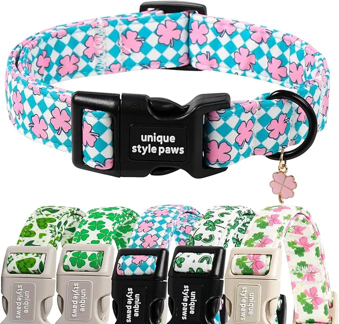 Specialty Unique style paws Dog Collar Plastic Buckle Elite