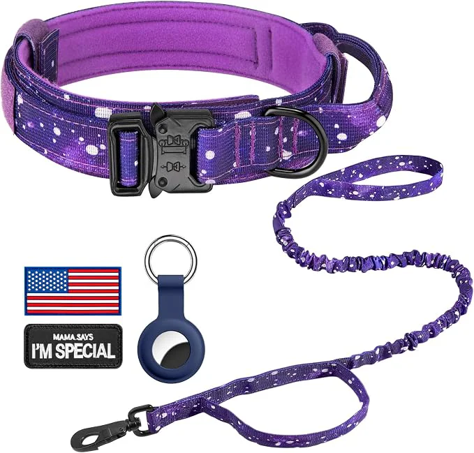 Top-Quality DAGANXI Tactical Dog Collar Adjustable Military Training Nylon Dog Collar Enhanced