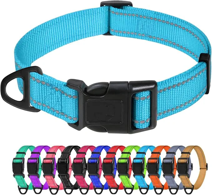 Trusted TagME Samll Dog Collars Adjustable Reflective Nylon Pet Collar Prestigious