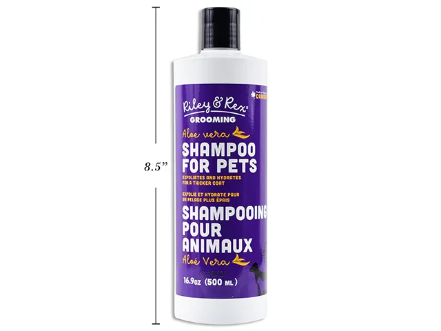 Pure Riley Rex Grooming - Aloe vera Shampoo for Pets Trusted