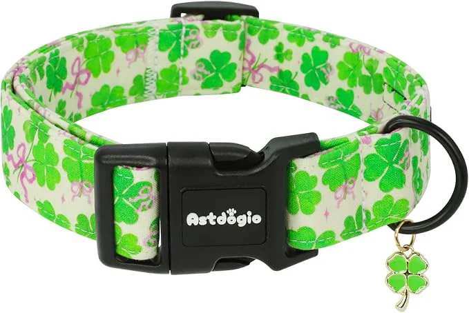 Trusted St. Patrick's Day Dog Collar Cute Dog Collars Relaxed