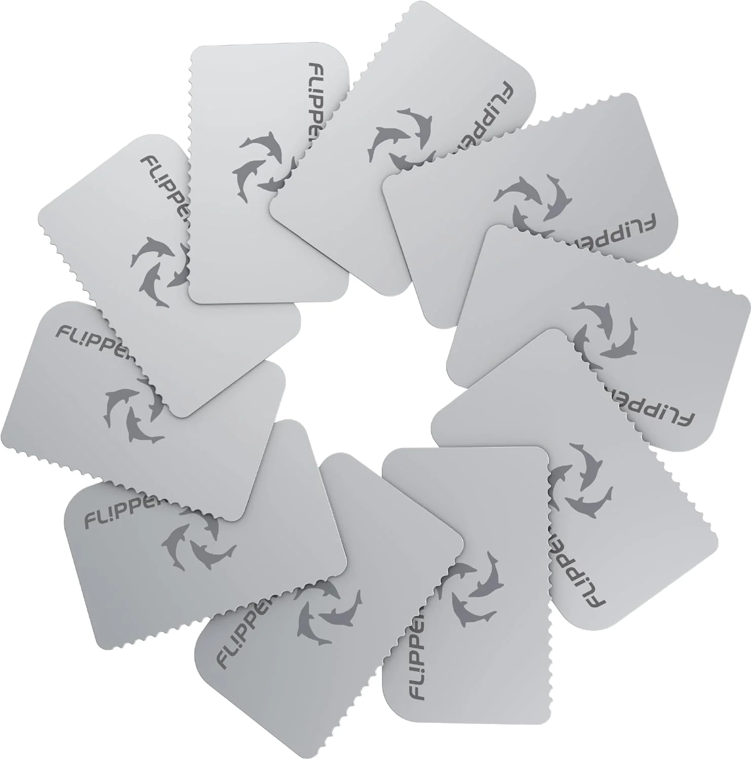Natural Flipper Platinum Algae Scraper Blades 10 Pack High-End