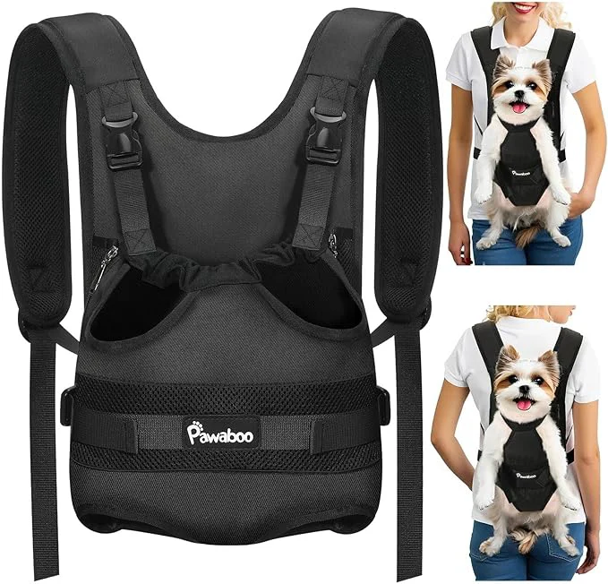 Elite Pawaboo Pet Dog Front Carrier Backpacks Legs Out Pet Carrier Backpack Convenient