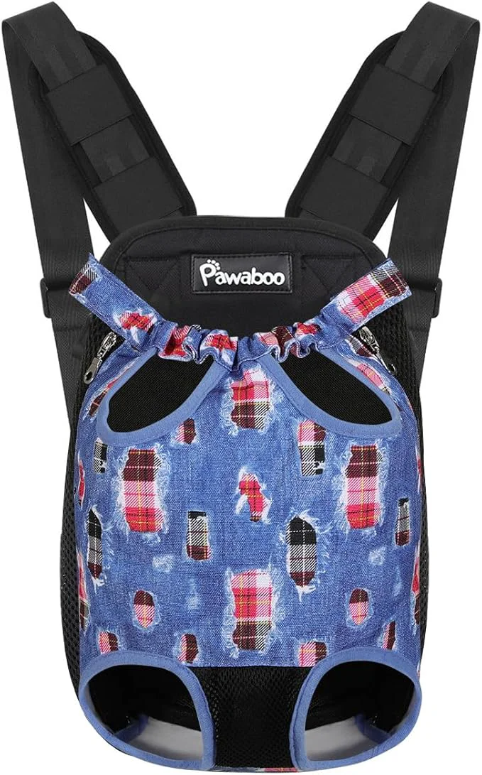 High-Performance Pawaboo Pet Carrier Backpack Adjustable Pet Front Cat Dog Purse Carrier Eco-Friendly