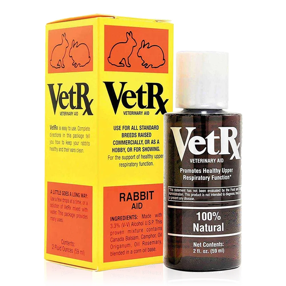 Enhanced VetRx Rabbit Aid Respiratory Support Solution 2-oz Outstanding
