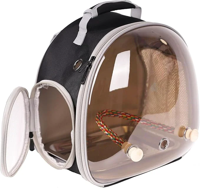 Advanced Bird Carrier Cage Bird Travel Backpack Carrier Detailed