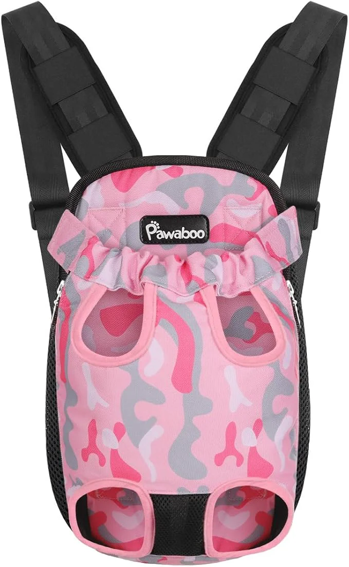 Flexible Pawaboo Pet Carrier Backpack Adjustable Pet Front Cat Dog Carrier Backpack Classic