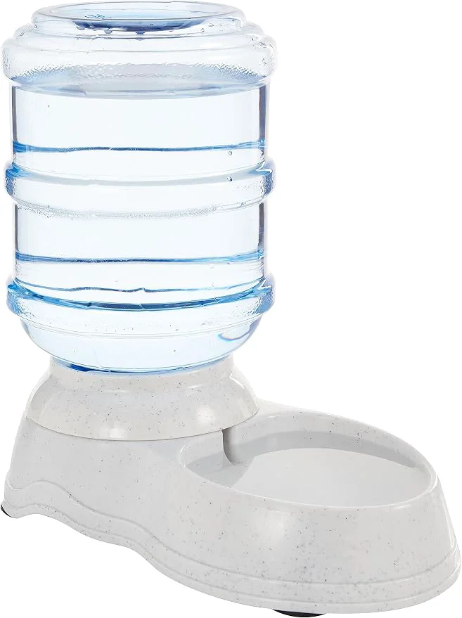 Unique Amazon Basics Gravity Pet Water Dispenser Comfortable