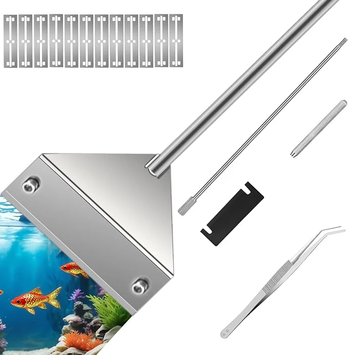 Secure 25 Glass Aquariums Algae Scraper Minimalist