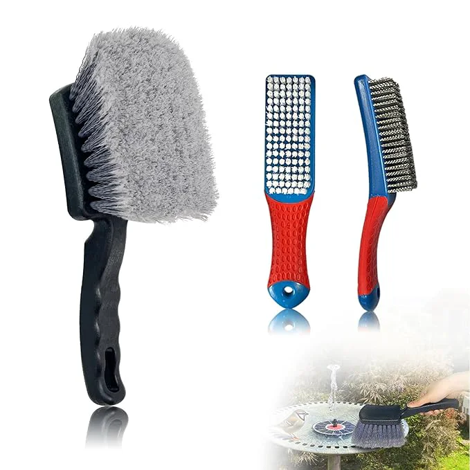 Environmentally Friendly 3 Pcs Brush for Cleaning Bird Bath High-Grade