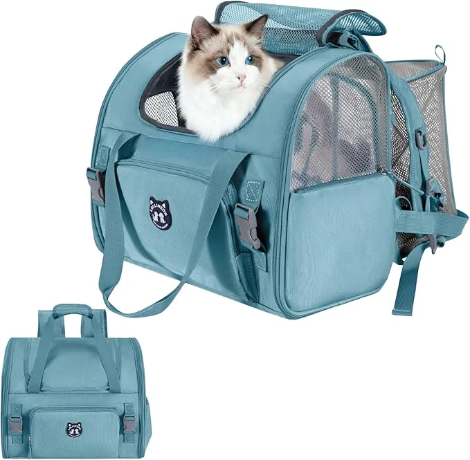 High-End Lollimeow Expandable Cat Carrier Backpack Artisan