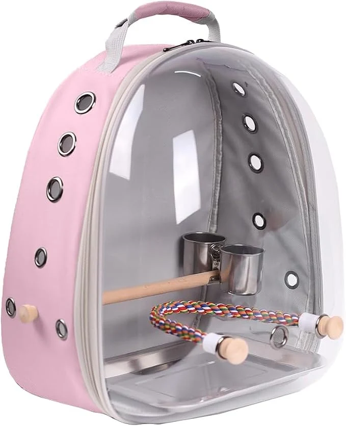 Responsible Bird Travel Backpack Carrier Space Capsule Astronaut Liked Vet Carry Book Bag Advanced