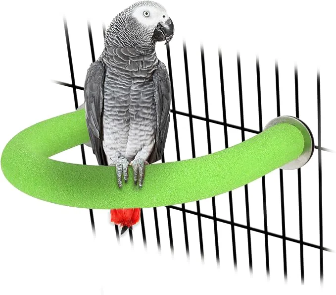 Long-Lasting Rypet U Shape Parrot Perch Stand Toy Reliable
