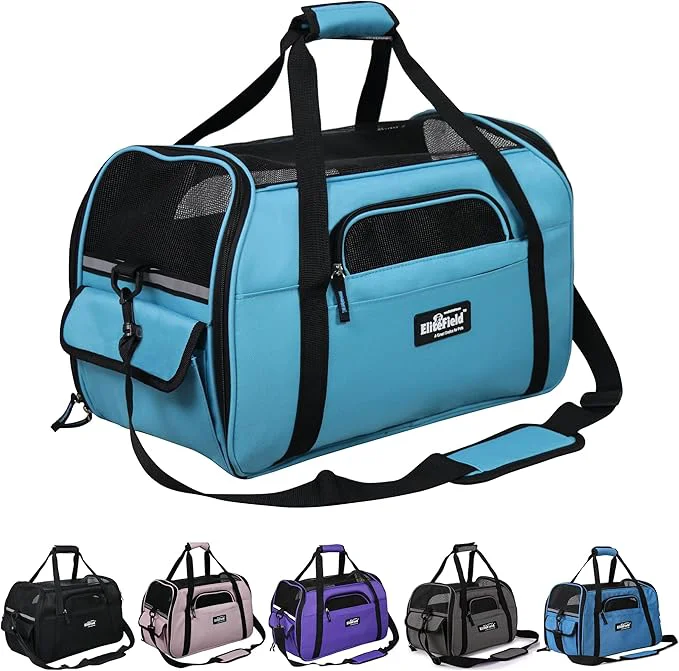 Official EliteField Soft Sided Pet Carrier Versatile