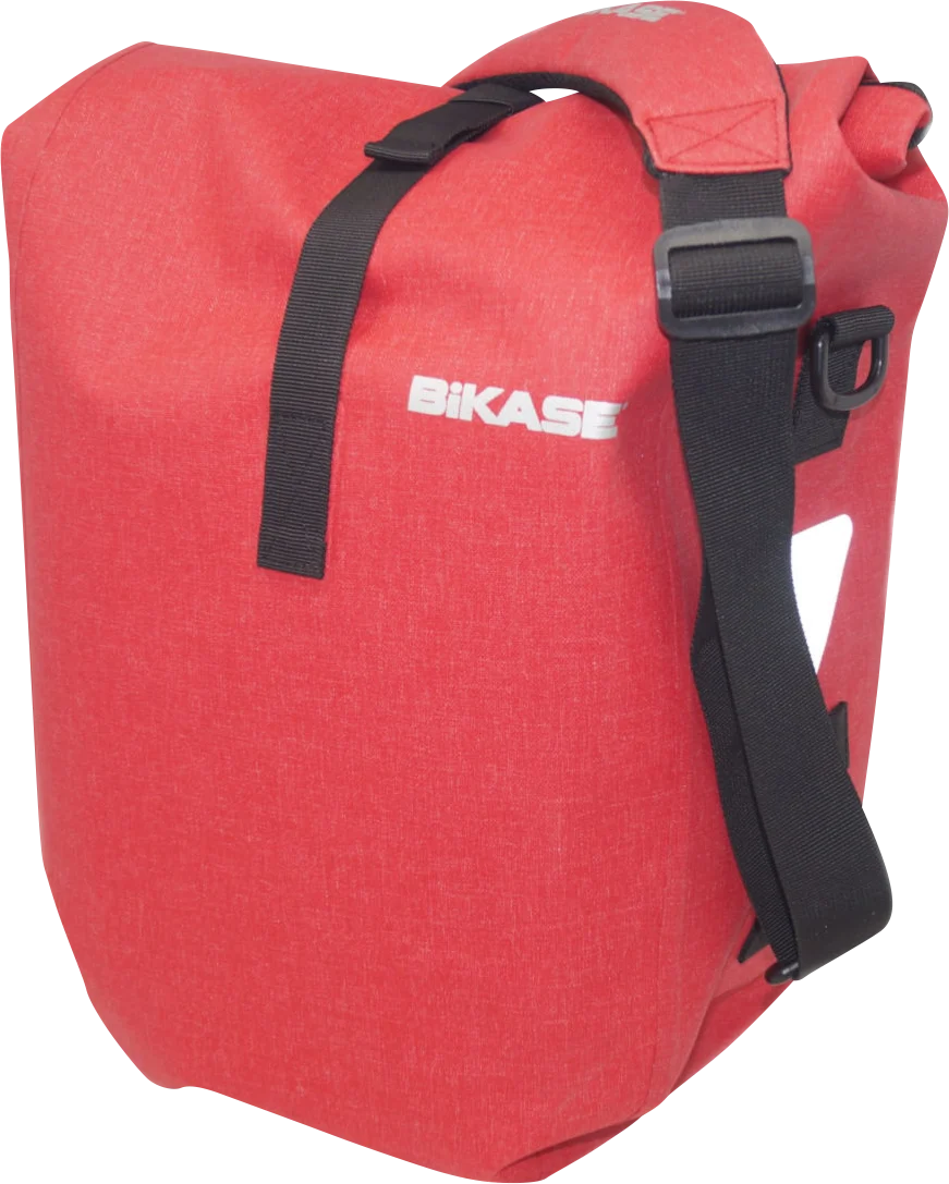 Soft BIKASE Reggie 2 Bag - Pannier - Red 2039R Professional